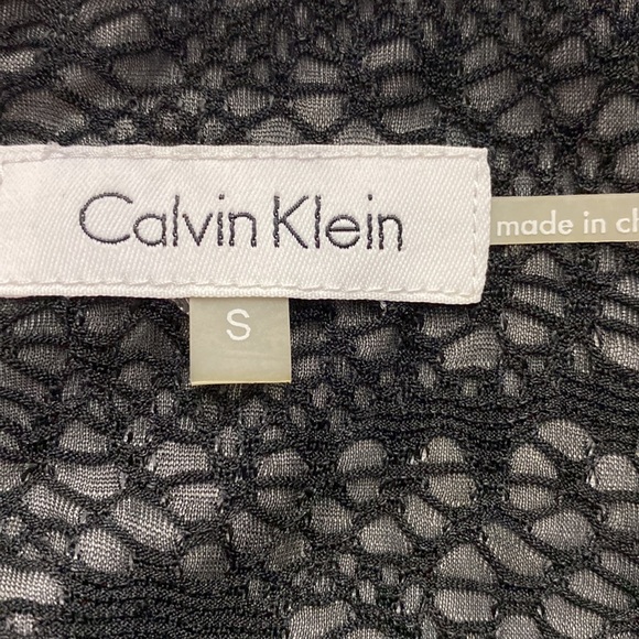 Calvin Klein Lace Textured Blouse - Picture 8 of 9